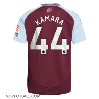 Billige Fotballdrakt Aston Villa Boubacar Kamara #44 Replika Hjemmedrakt 2024-25 Kortermet
